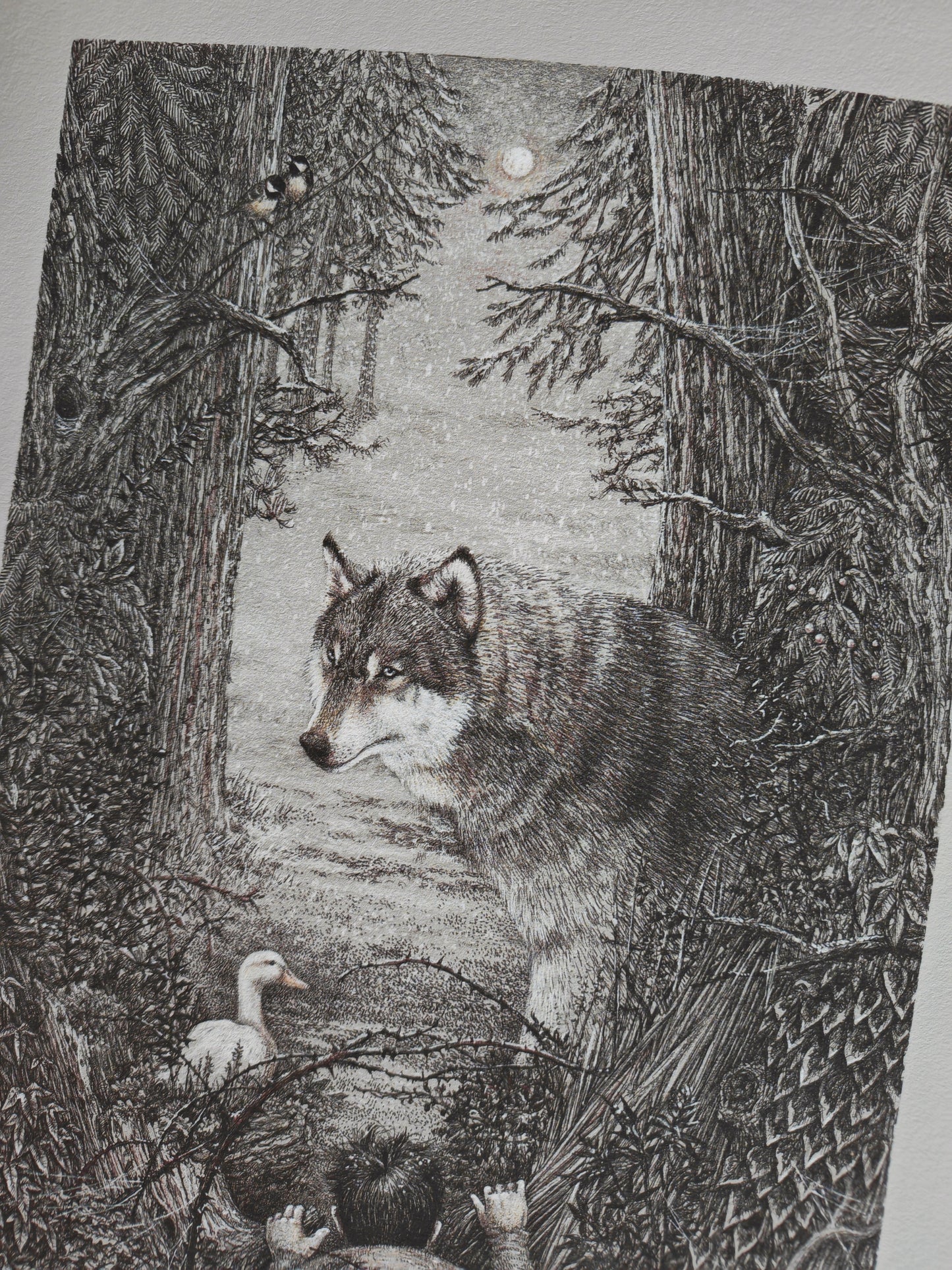 Peter and the Wolf - limited edition art print