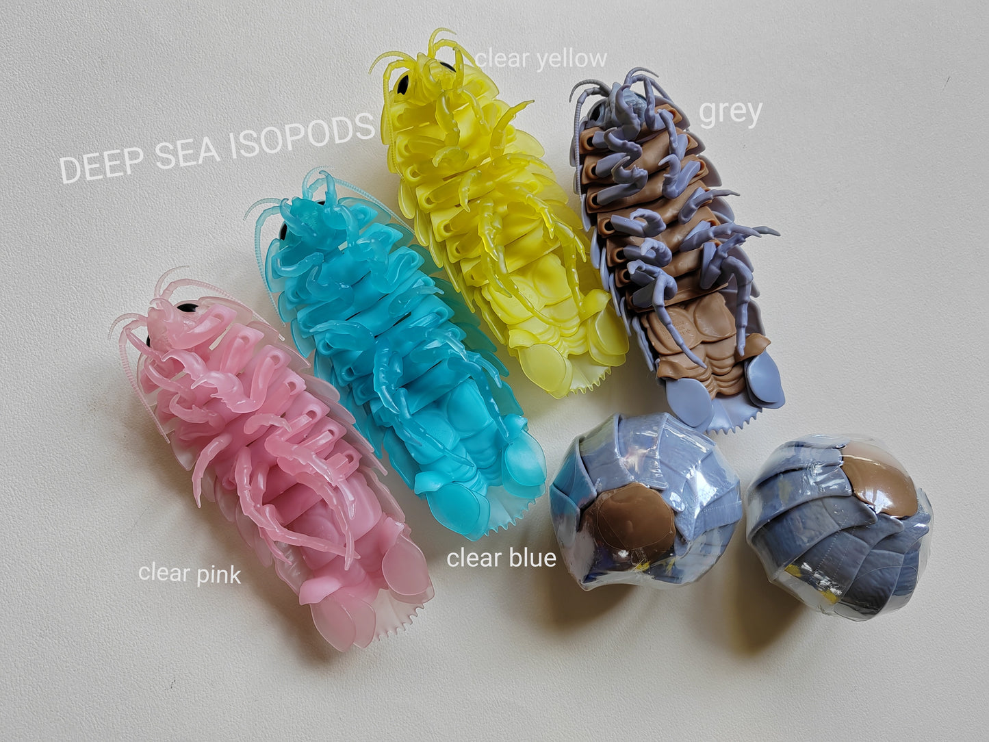 Dangomushi - Isopod, Woodlouse, Pillbug figures! Various options, Japanese exclusives.