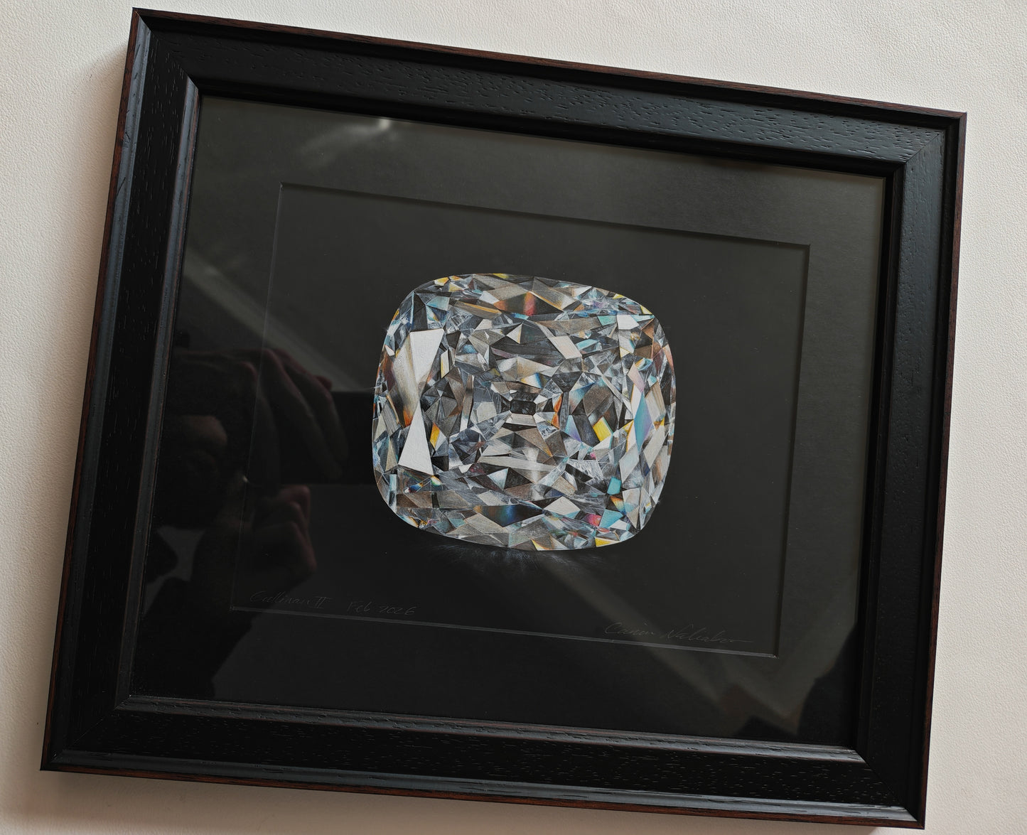 Framed original artwork - the Cullinan II Diamond
