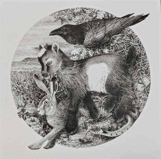 The Magic Returning - limited edition art print 30x30cm