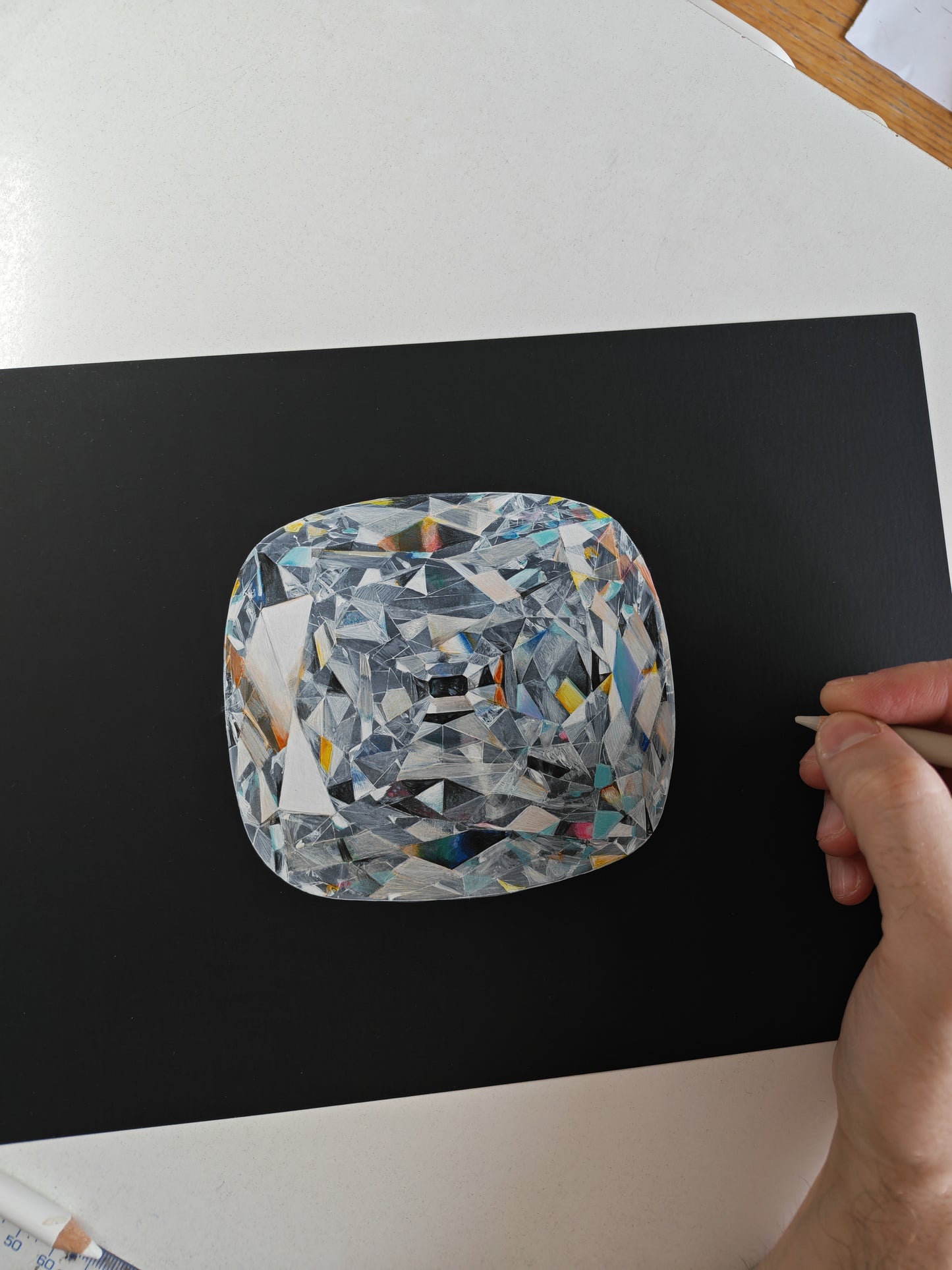 Framed original artwork - the Cullinan II Diamond