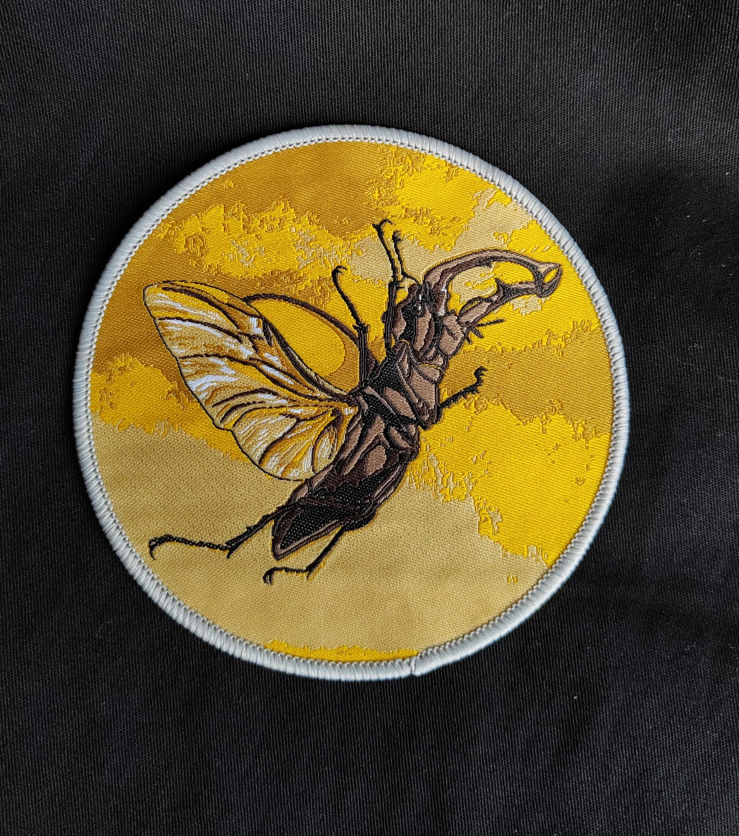 Sew on patch - Billywitch, Flying Stag Beetle (Lucanus cervus)