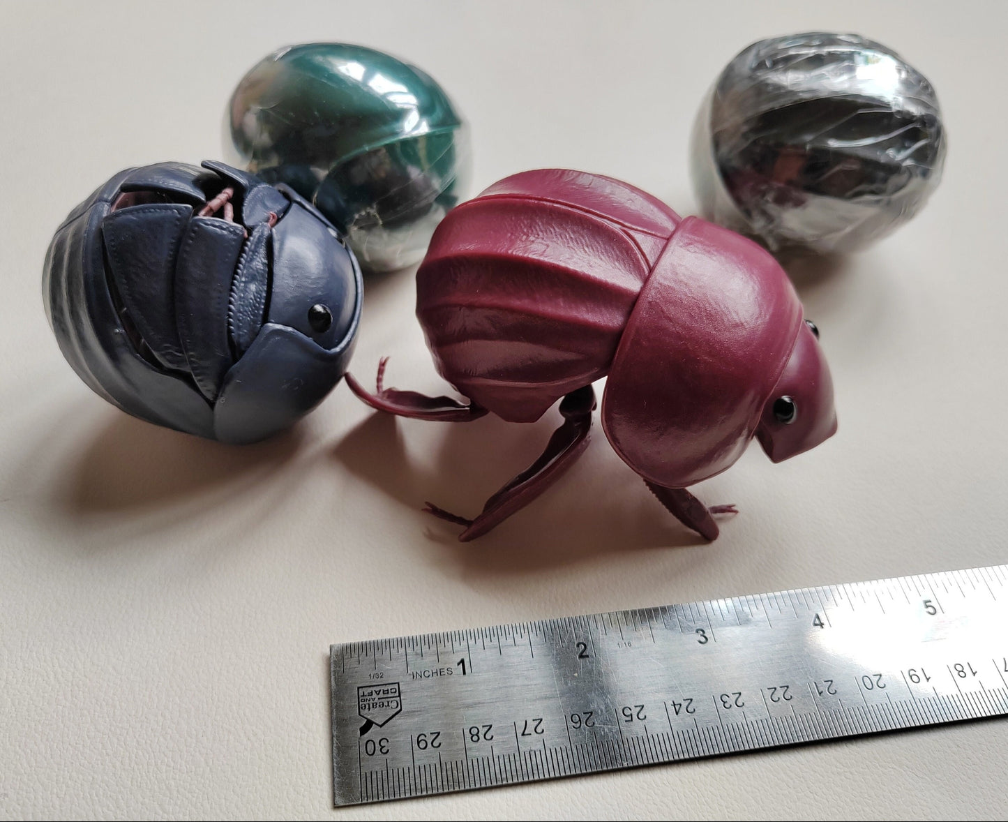 Dung Beetles & Armadillos - Japanese exclusive figures by Bandai