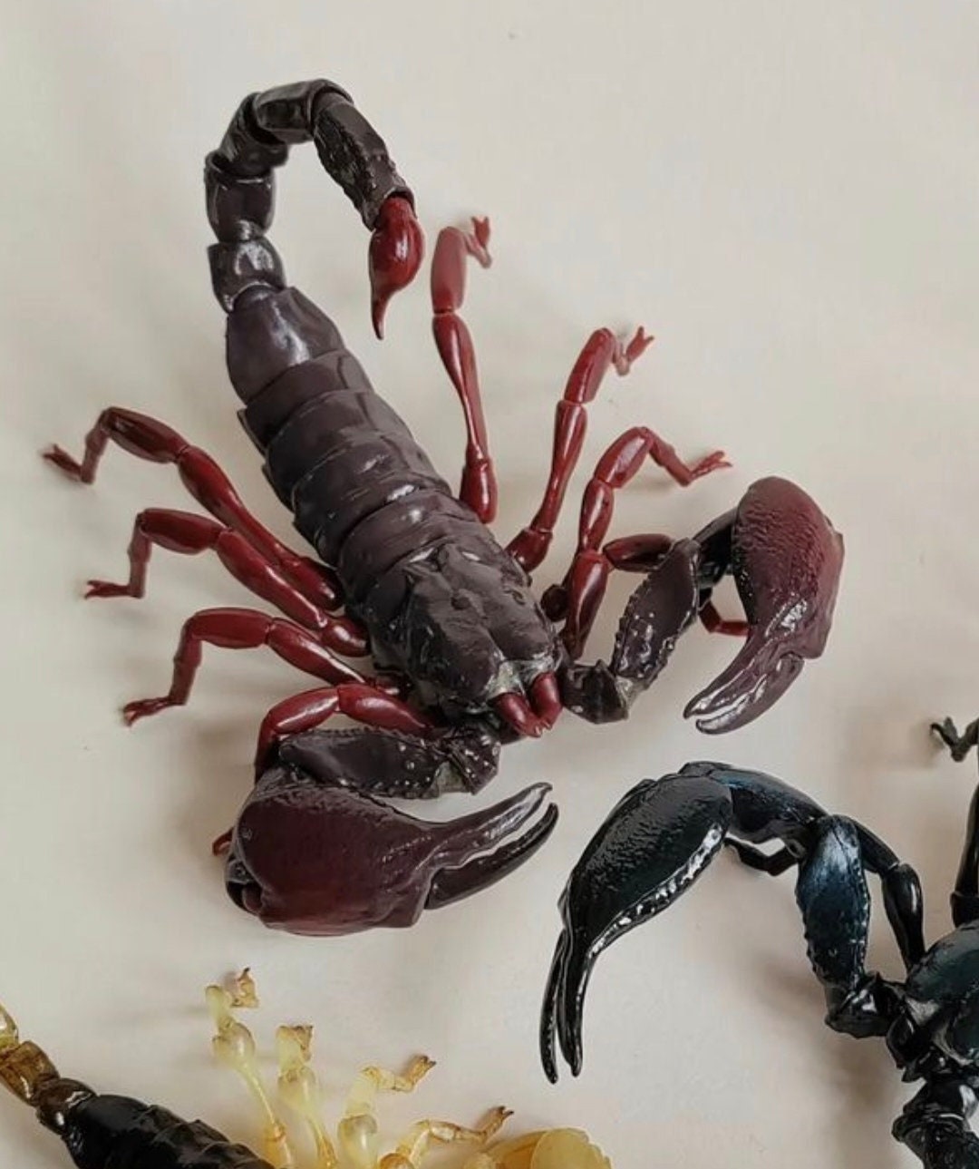 Scorpion & Crab figures by BANDAI, Japanese exclusives